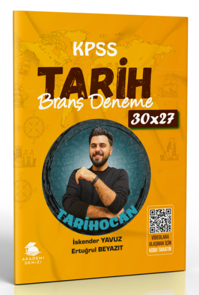 KPSS TARİHOCAN BRANŞ DENEME 30 LU TARİH - 2026